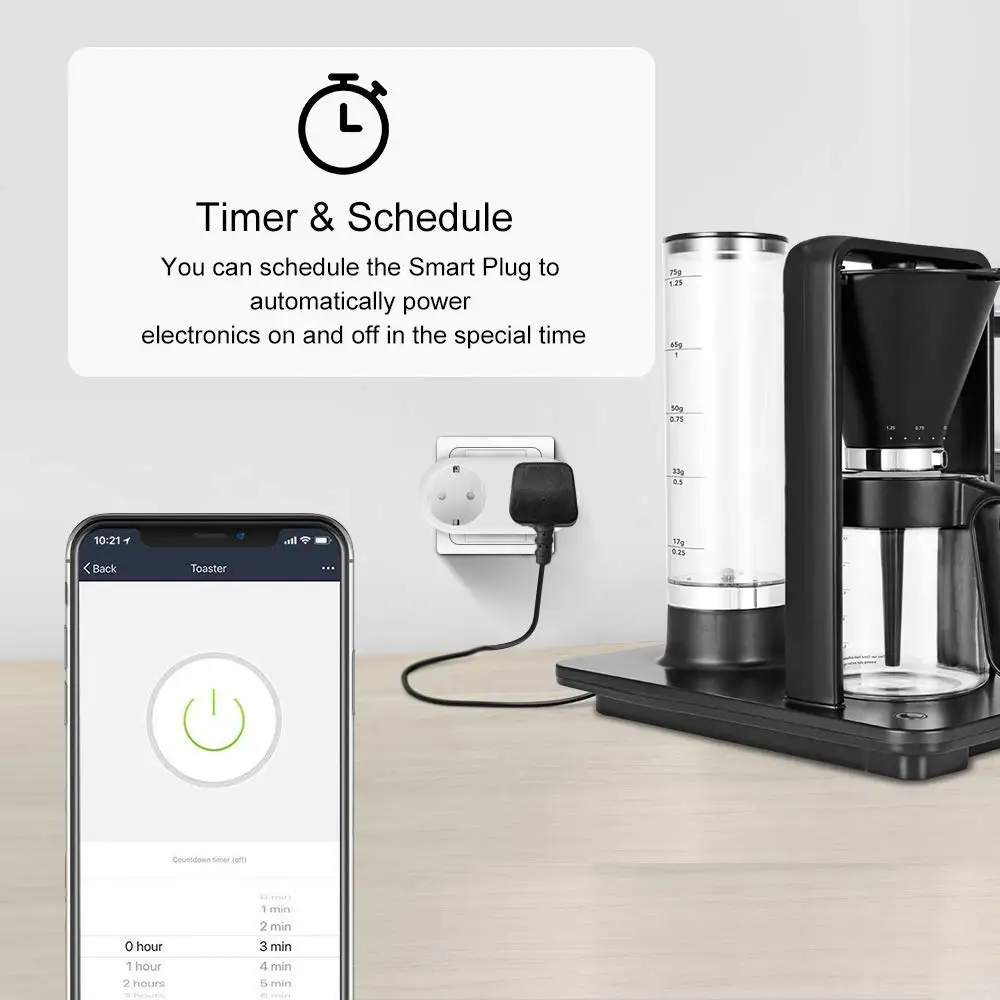 Приложение Smart Life Wi Fi розетка 2 штекер мониторинг энергии индивидуальных
