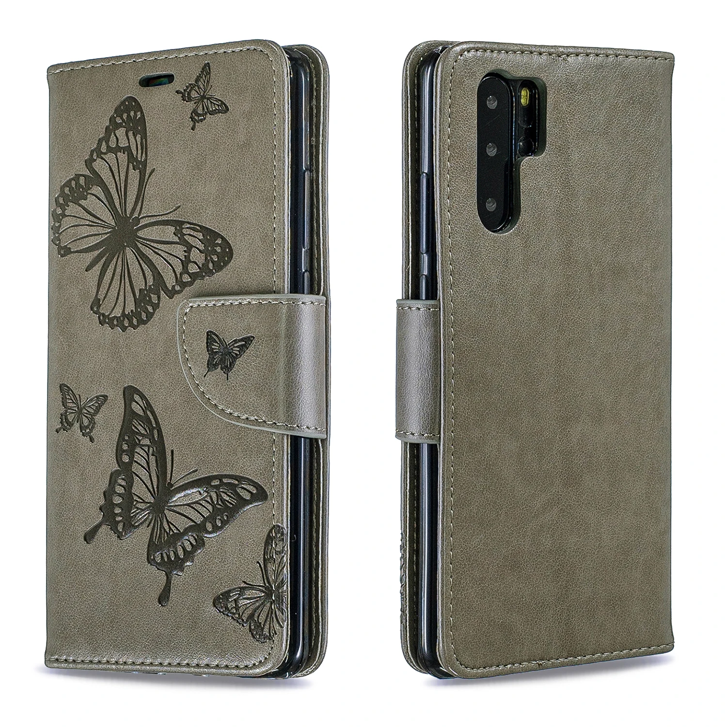 Кожаный флип-чехол для huawei P30 P20 Pro Lite Y6 Y5 mate 30 20 Pro P Smart Honor 3D бабочка кошелек Чехол-Кошелек Coque