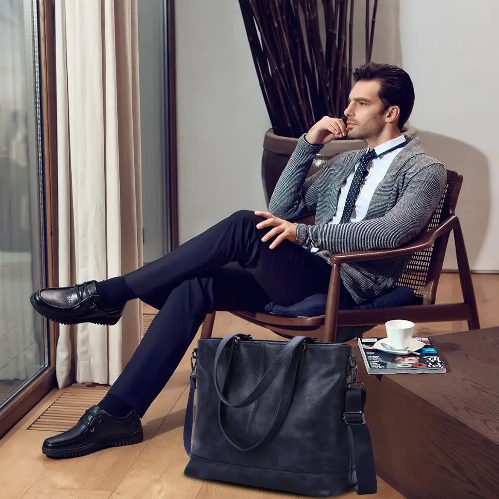 Модная мужская сумка повседневные и деловые сумки большой вместимости с
