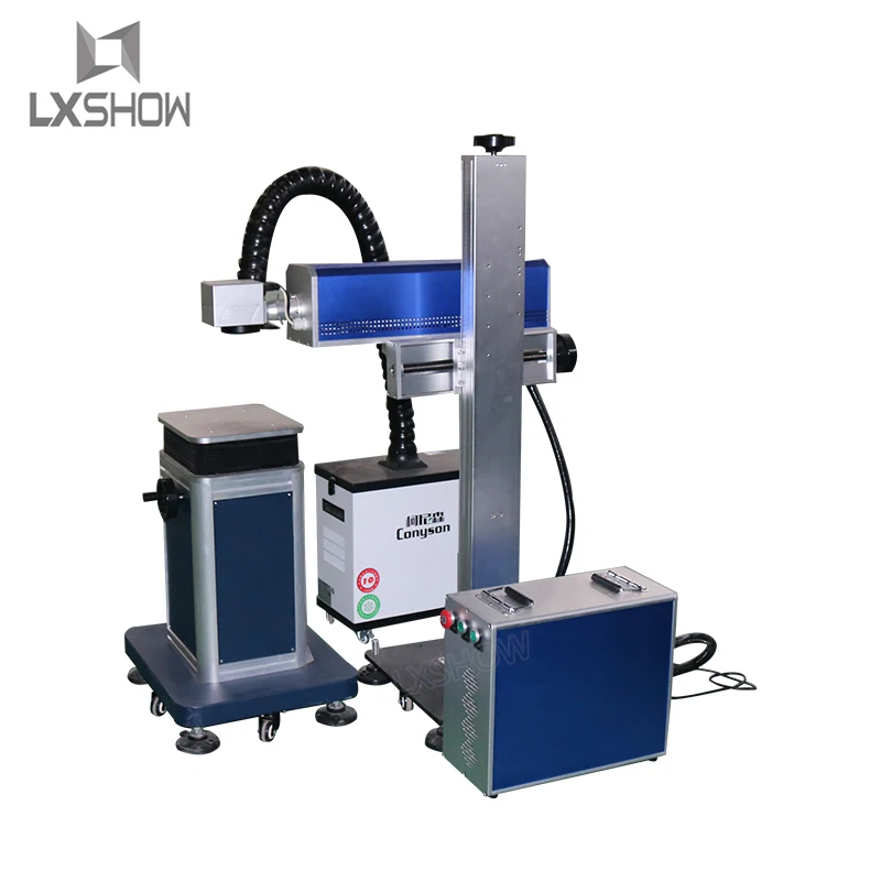 China cnc Co2 laser marking for leather cutting 20w 30w portable machine | Инструменты