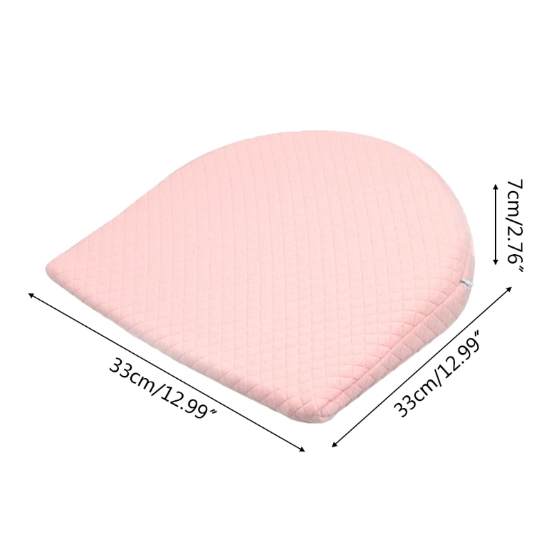 

Newborn Infant Baby Anti-Spitting Milk Triangular Slope Memory Feeding Pillow