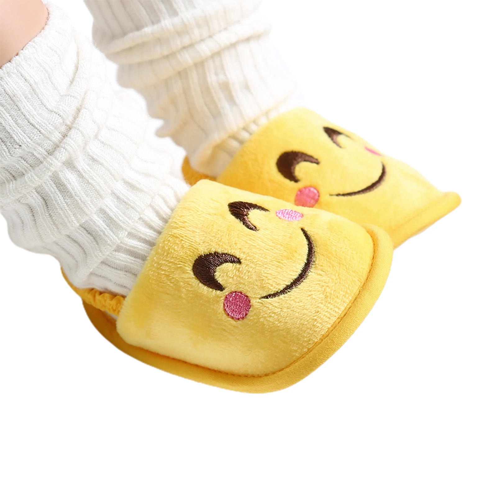 

Infant Baby Girls Boys Unisex Slippers Soft Sole Cute Cartoon Flats Slides with Elastic Back Strap Non-Skid Baby Casual Shoes