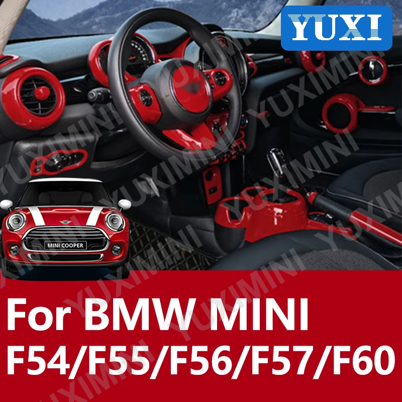 Модификация интерьера автомобиля наклейки для BMW MINI ONE COOPER S JCW F54 F55 F56 F57 F60 COUNTRYMAN ABS