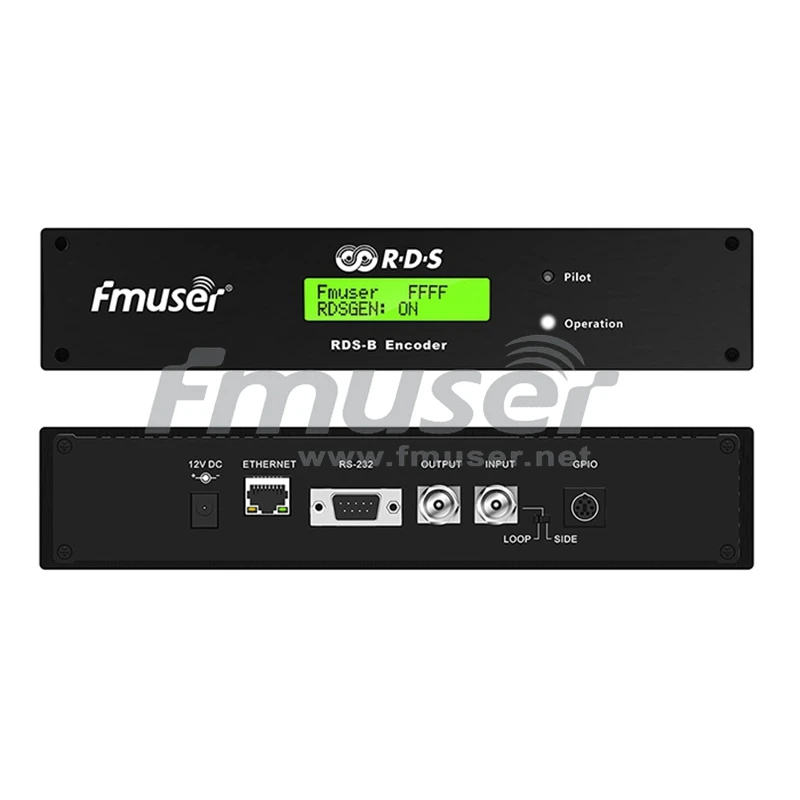 FMUSER FSN-2000T 2000 Вт компактный твердотельный FM-трансмиттер для вещания + 1 фотоэлемент