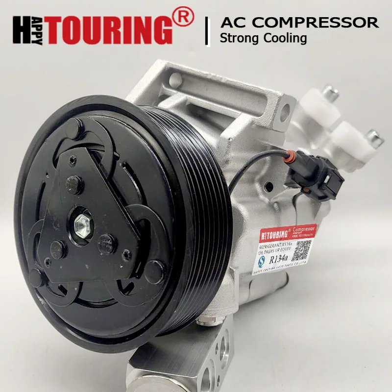 Компрессор переменного тока DKV08R A/C для Nissan латио Tiida 2007-2009 92600-ED000 Z0014129A Z0004246B 92600-ED07A