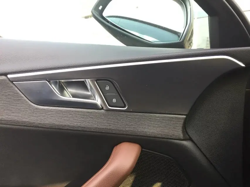 

Для Audi A4L 2017, внутренняя дверная ручка, крышка, внутренняя чаша, отделка рамы, украшение