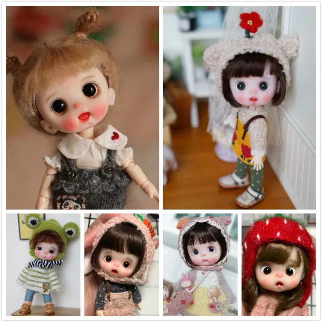 Кукла OB11 на заказ кукла 1/8 BJD куклы OB DIY полимерная глина 201912|Куклы| |
