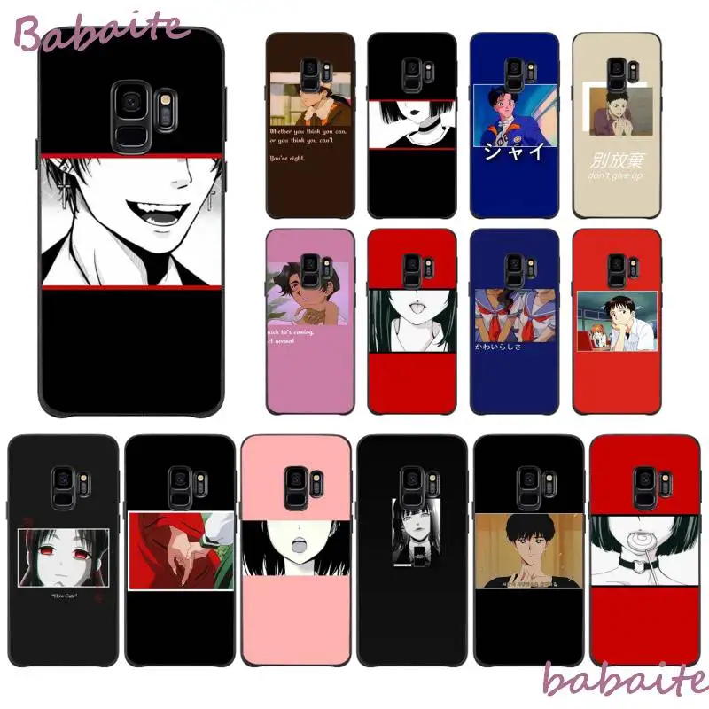 

Babaite COOL Anime Art Boy and Girl Novelty Fundas Phone Case Cover for Samsung A8Plus 2018 9S 920 10S 20S 10 40 20 30 50 Cover