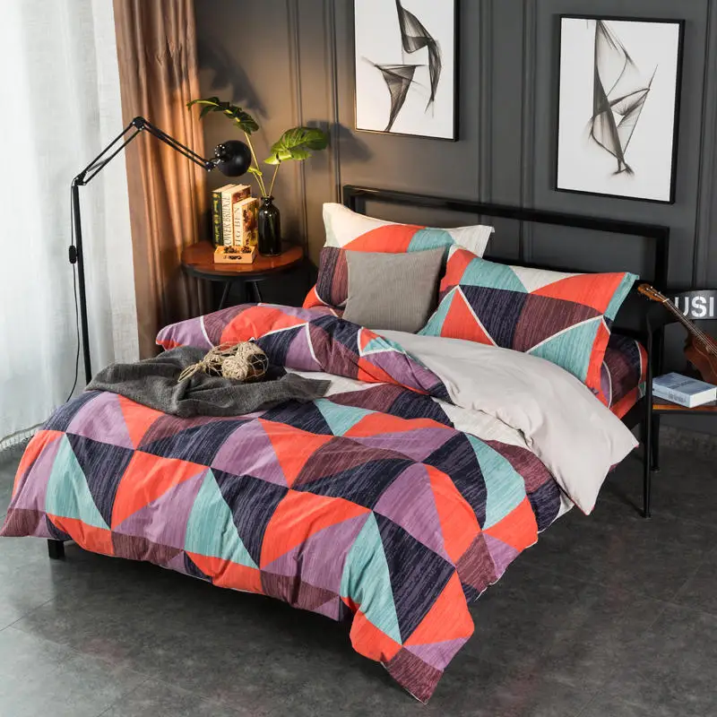 Пододеяльник и 2 Наволочки 1 шт. Комплект постельного белья пододеяльник-пазл