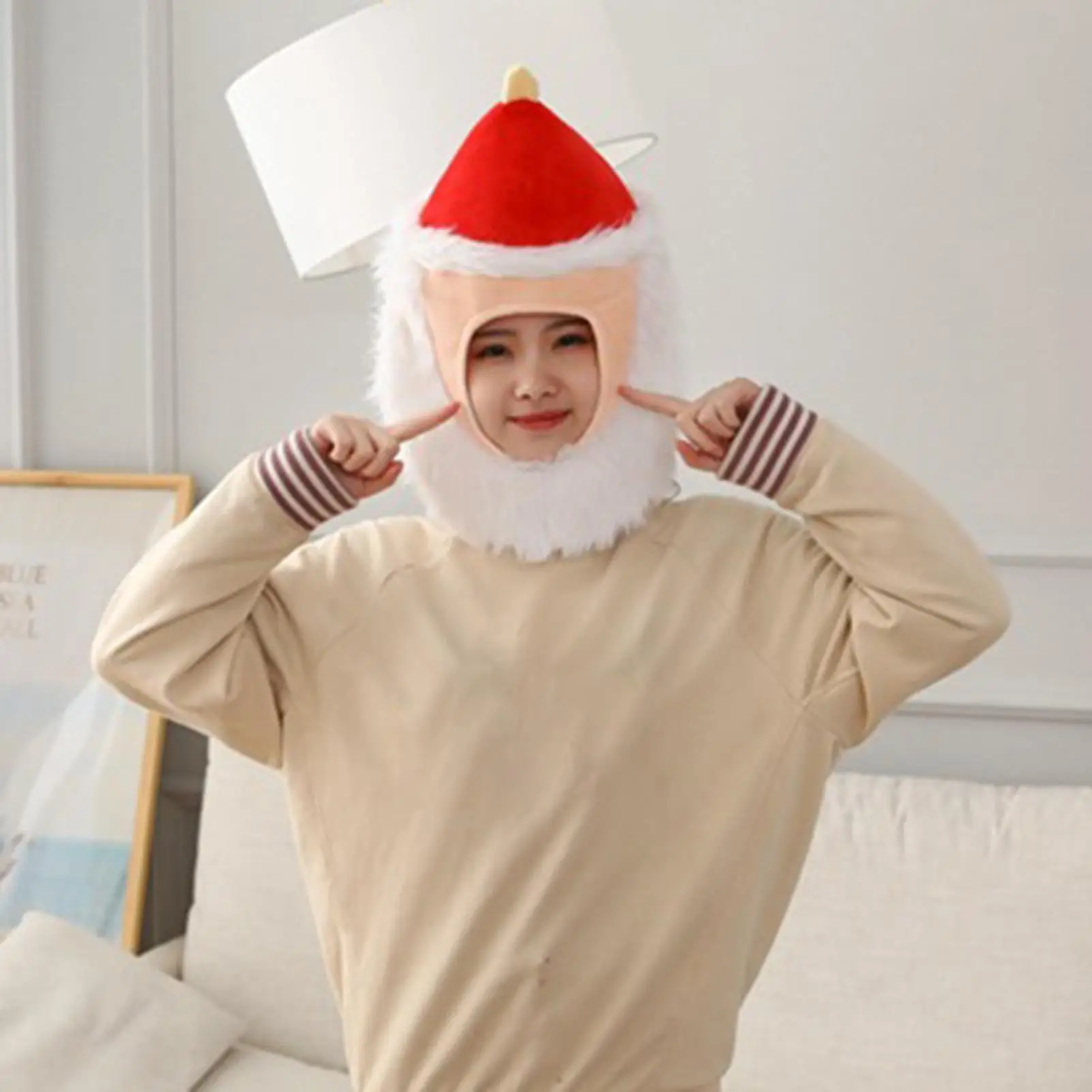

Cute Cartoon Soft Warm Plush Hat Beanie Head Cap Cosplay Party Photo Props Gift