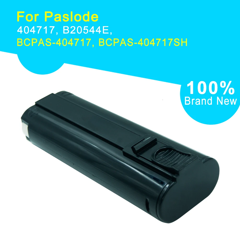 2 пары в упаковке 6V 3.0Ah Перезаряжаемые инструменты Батарея для Paslode 404717 B20544E, BCPAS-404717SH, IM350A, IM200F18, IM350CT, IM65A