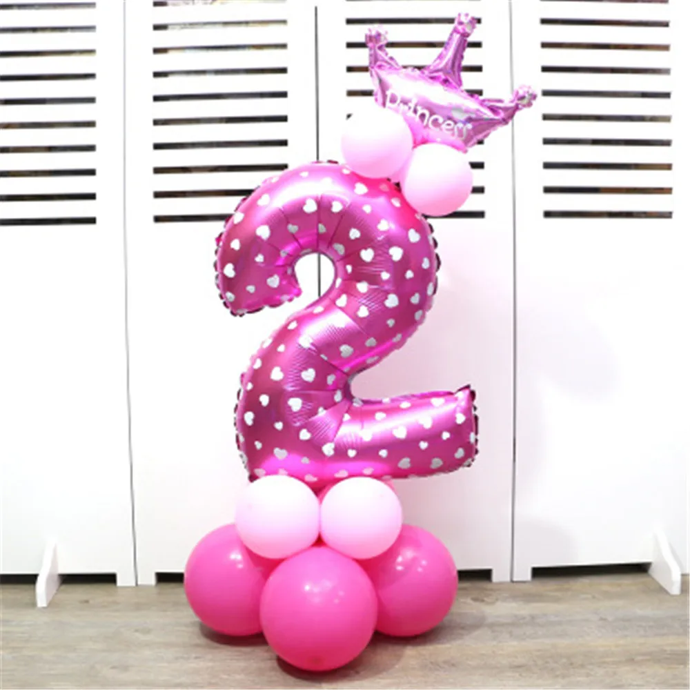 18 шт. воздушные шары в виде цифр|Воздушные и аксессуары| |