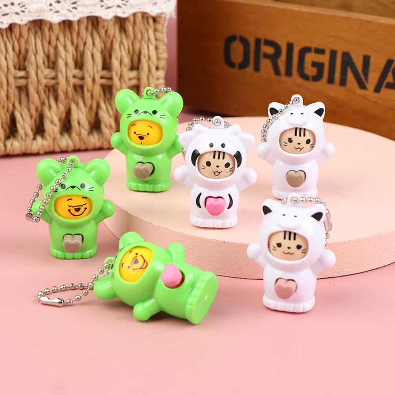 1Pcs Mini Cartoon Face Change Doll Device Pendent Toys for Kids Birthday Gift