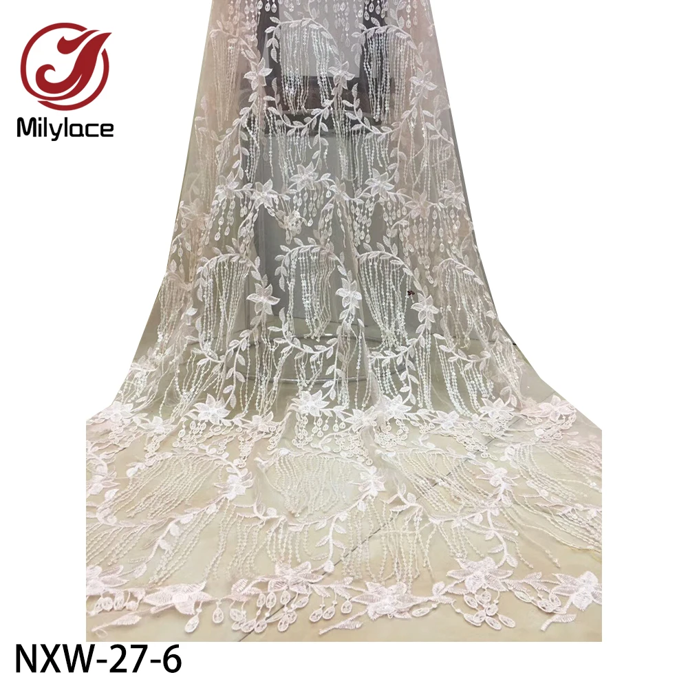 2020 африканские кружевные вышитые свадебные нигерийские шнурки ткань высокого