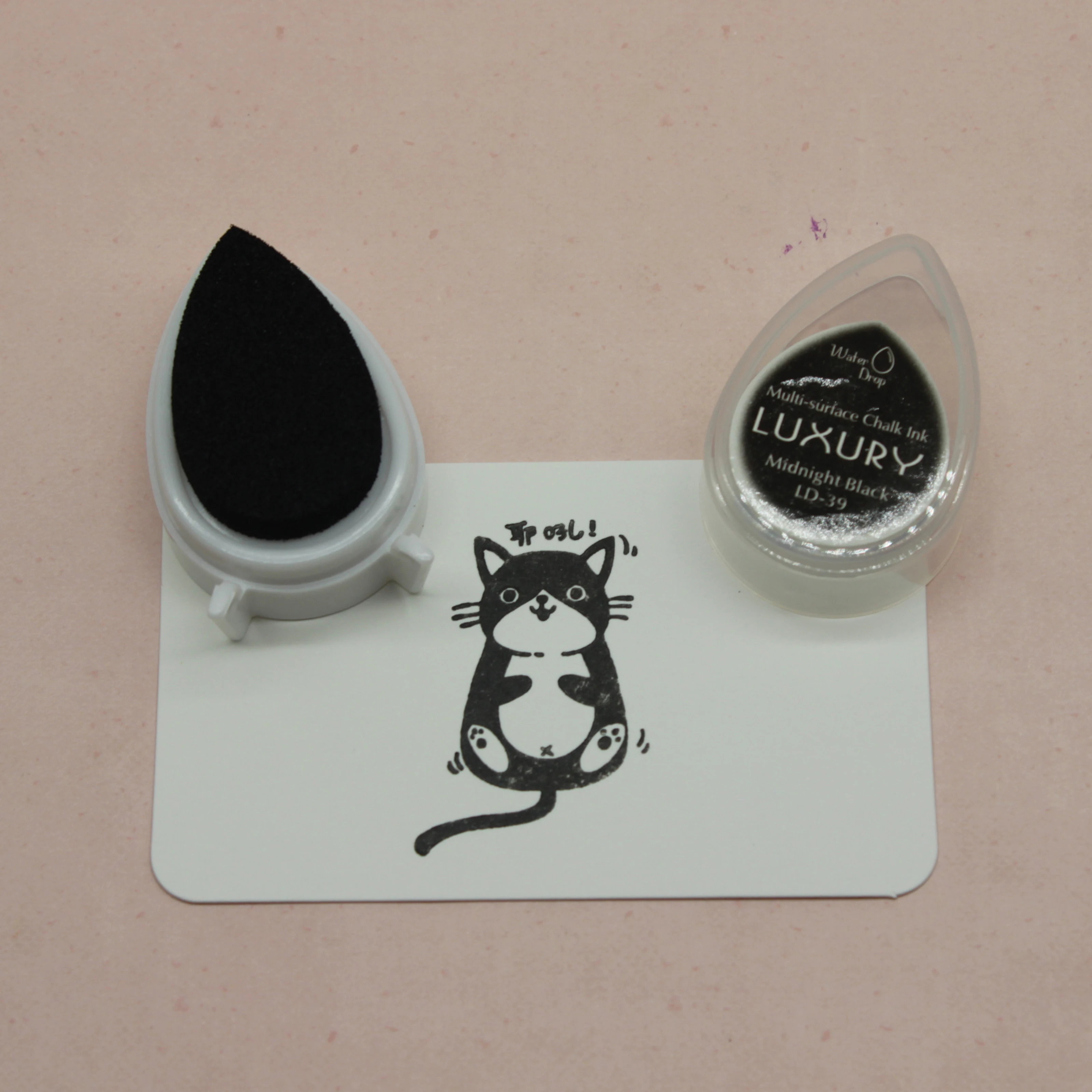 40 цветов пигментные Меловые чернила в форме глаз липкие чернильные прокладки для