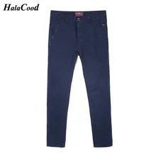 HALACOOD 2021 Hot New Brand Spring Summer Fashion Sexy Slim Straight Men Quality Casual Pants Pure Cotton Man Trousers Plus Size