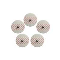 adult disposable ecg electrodes medical electrode patch ekg accessories 53mm nonwoven ecg electrode pads