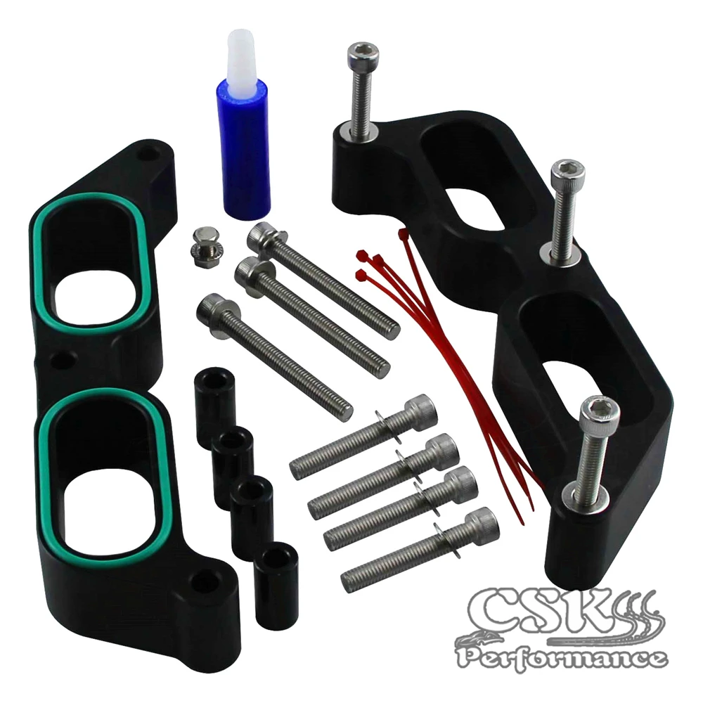 Алюминиевые проставки впускного коллектора подходят для блока питания 13-17 Subaru BRZ