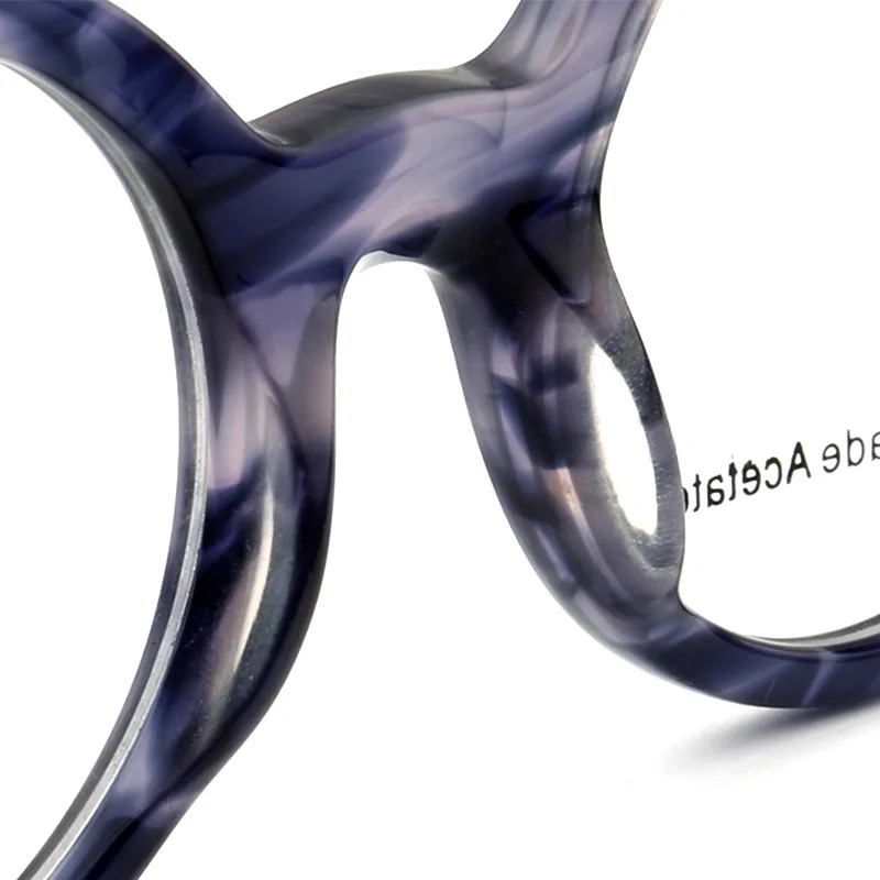 Очки Feishini в винтажном стиле для мужчин и женщин круглые оптические аксессуары