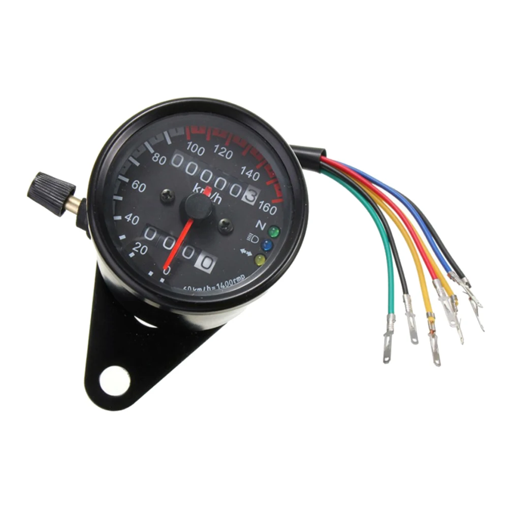 Универсальный одометр для мотоцикла 12 В двойной скоростной измеритель со