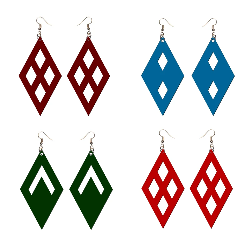 

New Earring Wooden die Scrapbooking C298-13 Cutting Dies