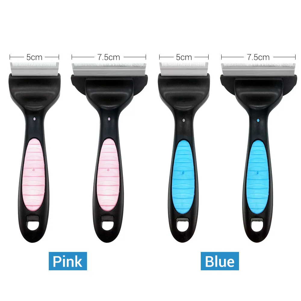 

Pet hair remover brush Cat Dog Grooming Comb Hair Finishing trim removal dog brush tool Hair Cleaner For Dogs Cats Pet Supplies