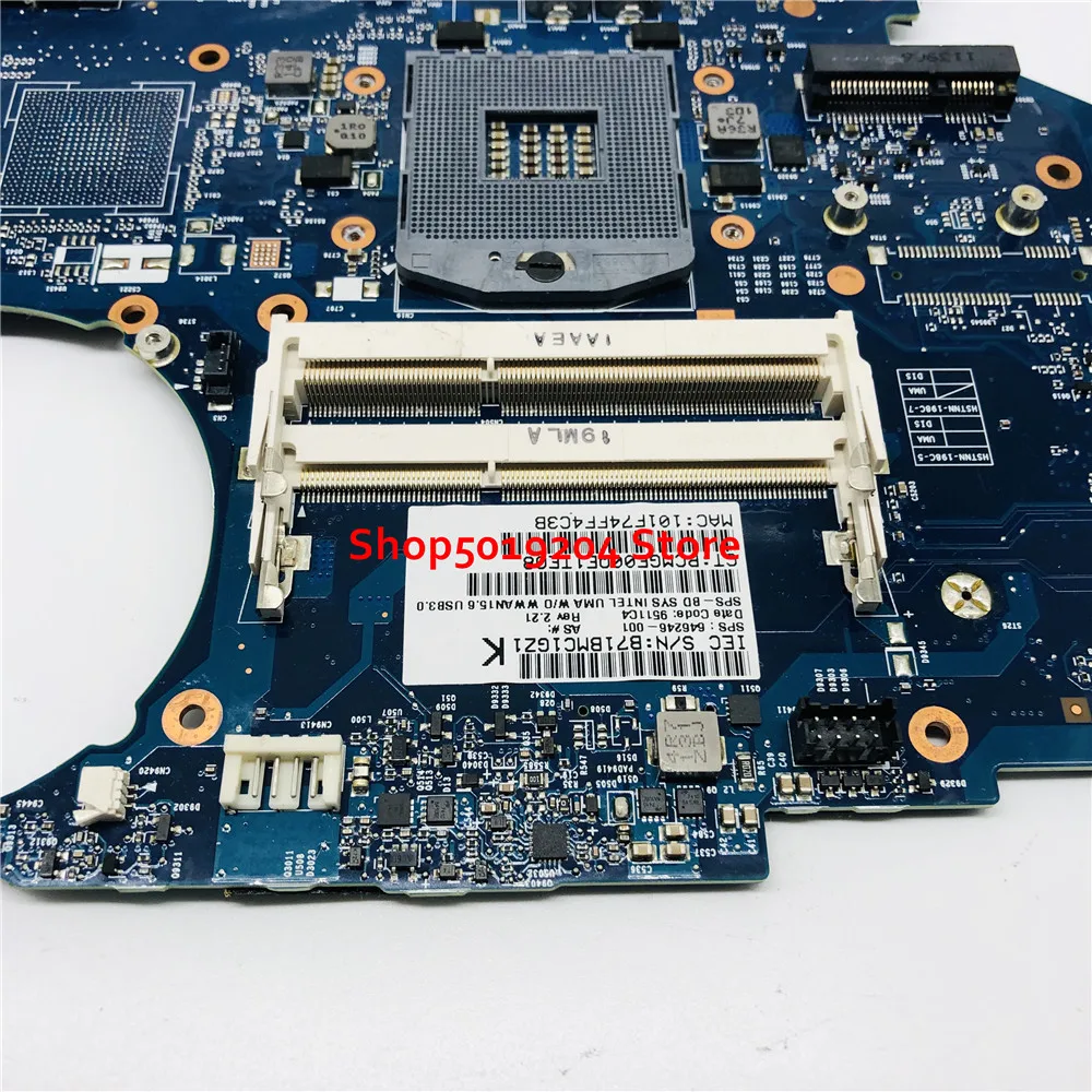 Материнская плата для ноутбука HP 4530S материнская 646245 001 601 658340 501|Материнские платы