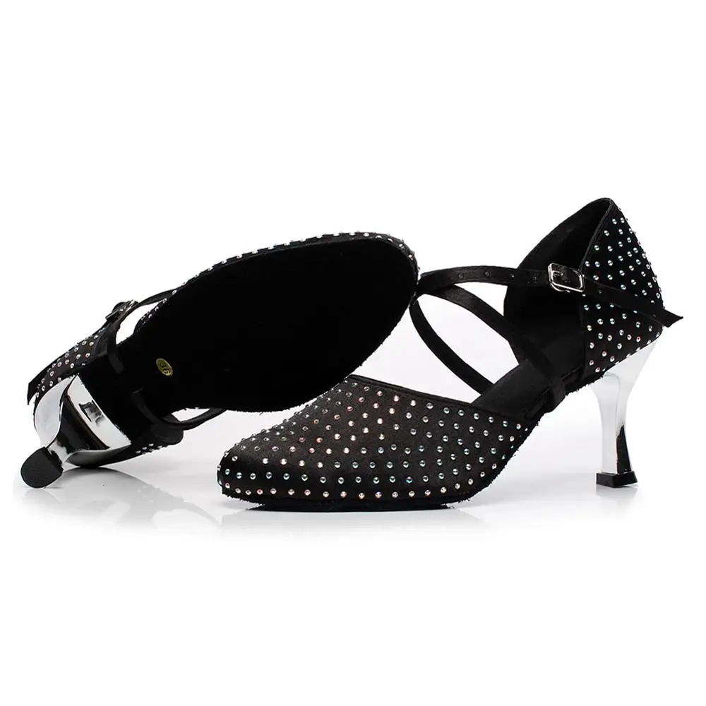 Женские туфли для латиноамериканских танцев с мягкой подошвой 6-10 см | Спорт и