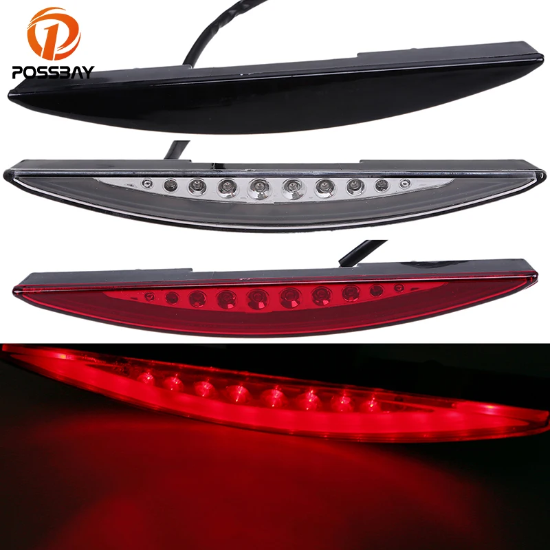Задний светодиодный фонарь POSSBAY для мотоцикла задний стоп светильник сигнал Harley