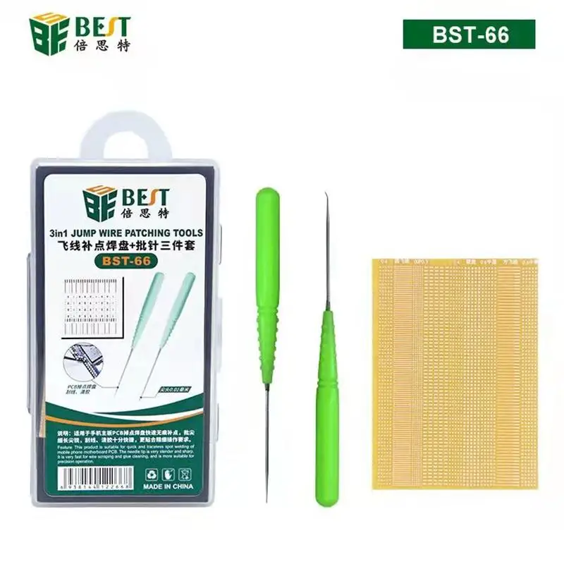 

Newest 3 in 1 Jump Wire Patching Tools Quickly Repair Solder Points No Looping Repair Spot Welding Piece