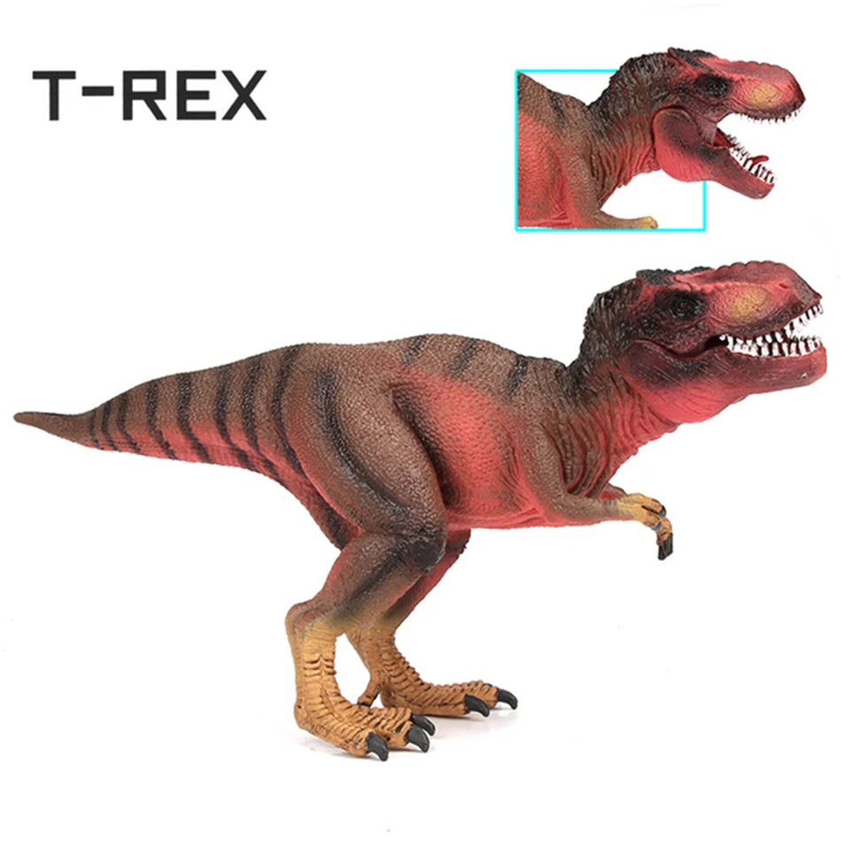 Новинка 2019 T REX модель тиранозавра Большая пластиковая Игрушечная динозавра