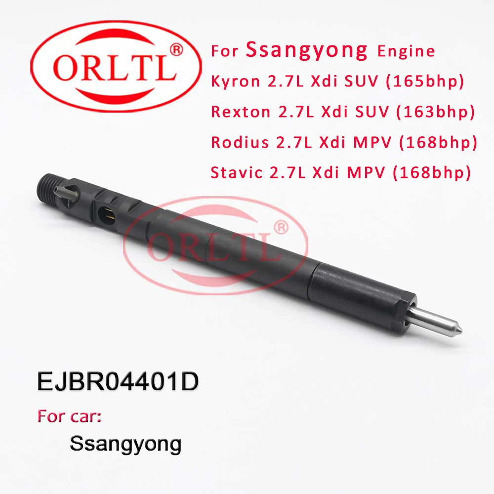 Форсунка EJBR04401D Common Rail EJBR 04401D дизельный распылитель для SsangYong Kyron/Rexton/Rodius/bevic 2 7 л |