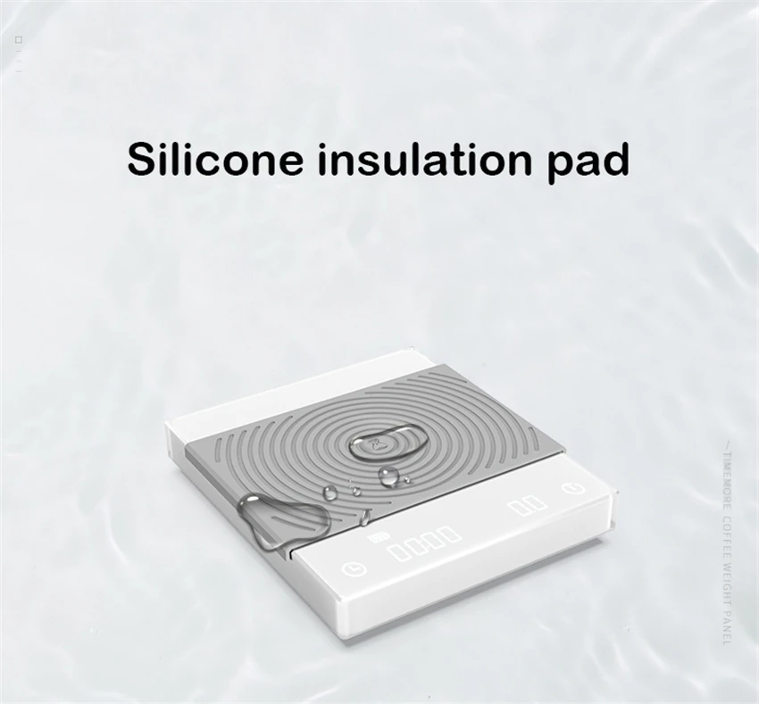 2 кг/0,5 г бытовые электрические весы, портативные капельные весы для кофе с таймером, электронные весы для кухни, Высокоточный ЖК-дисплей