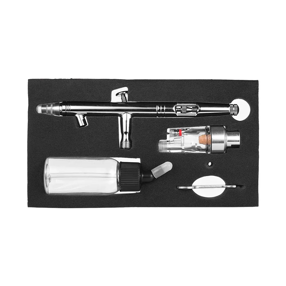 Портативный Аэрограф для макияжа с присоской набор двойным действием высокая