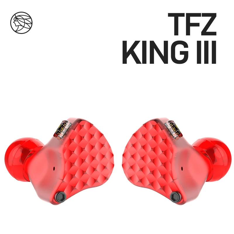 Наушники вкладыши TFZ/KING iii с динамическим монитором 2pin 0 78 мм Hi Fi съемные наушники