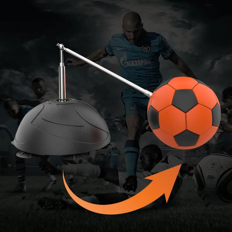 Football Training Device Soccer Trainer Equipment Portable Football Exercise Stadium Dual-use Ball Sense Training