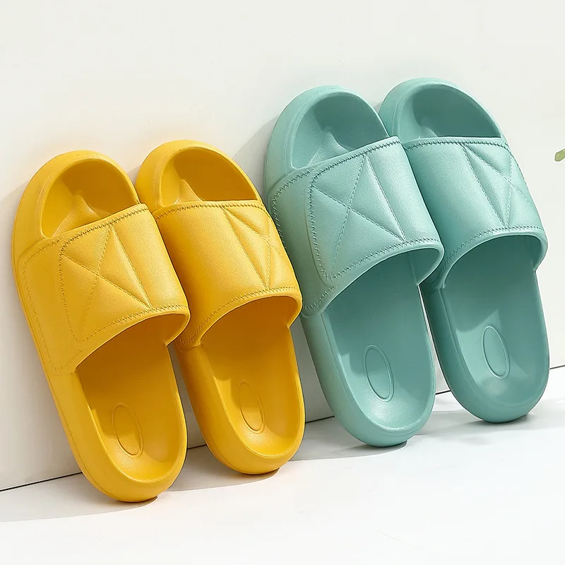 Шлепанцы женские для дома и улицы Нескользящие сандалии летняя пляжная обувь