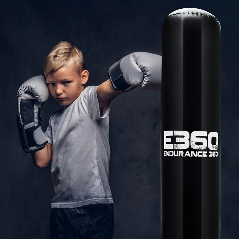 Горячий боксерский Пробивной мешок надувной утолщенный ПВХ для взрослых Фитнес