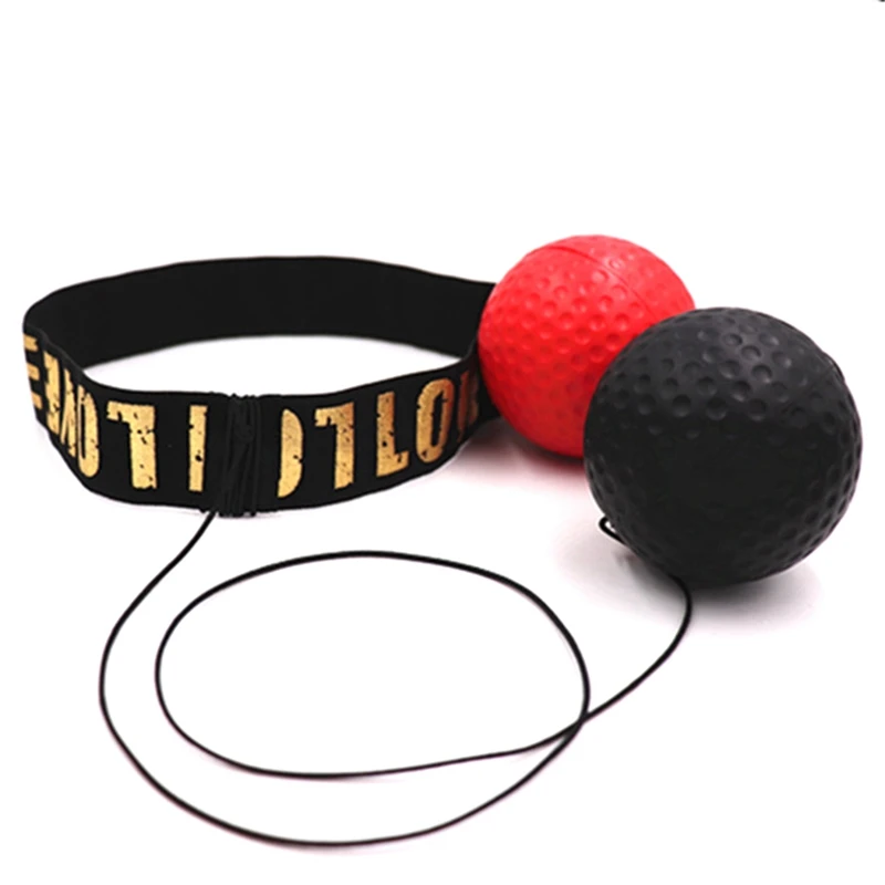 

Boxing Reflex Speed Punch Ball Sanda Boxer Raising Reaction Force Hand Eye Training Set Stress Gym Boxing Muay Thai Exercise