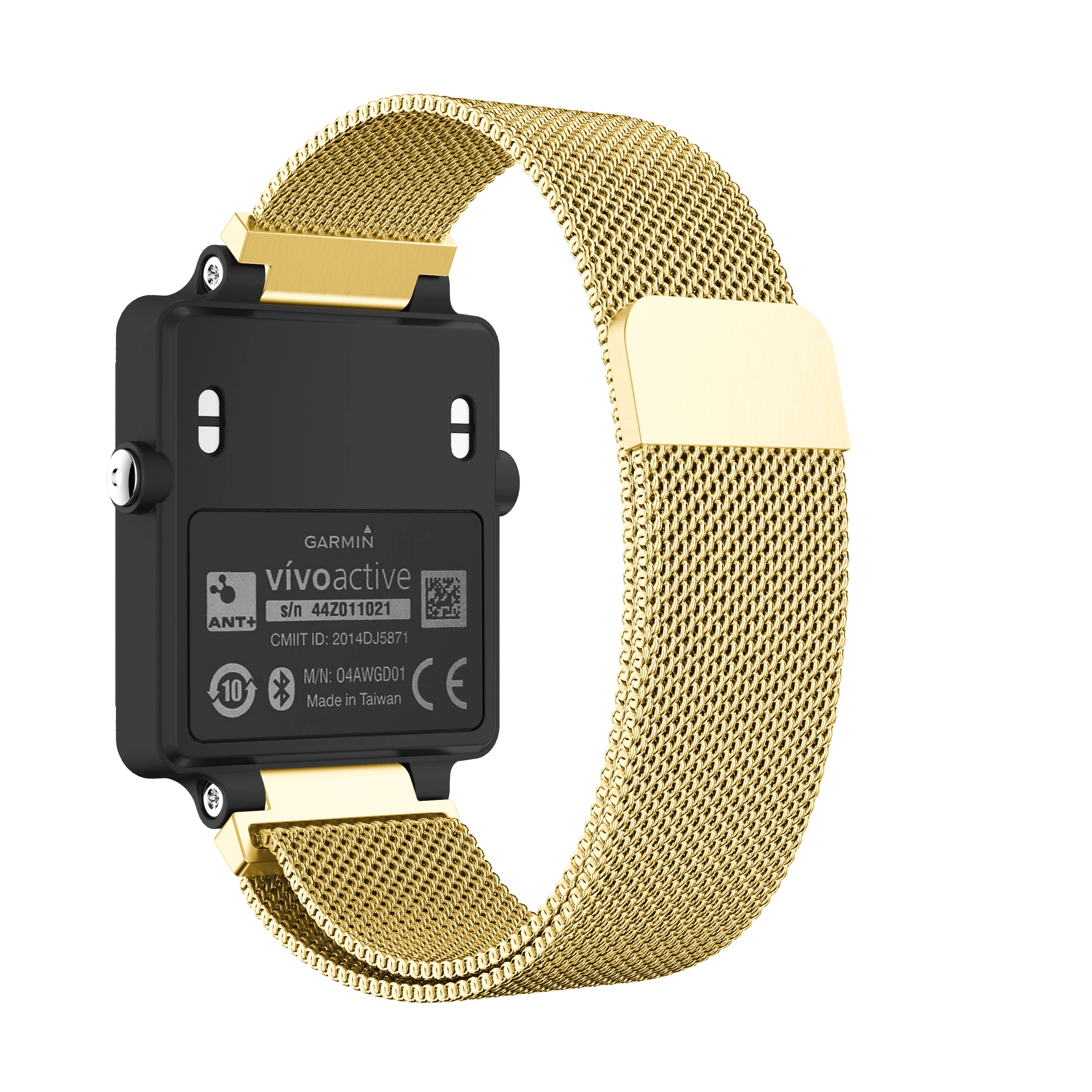 Миланская петля 16 мм для Garmin Vivoactive Acetate модные спортивные Смарт часы с GPS и
