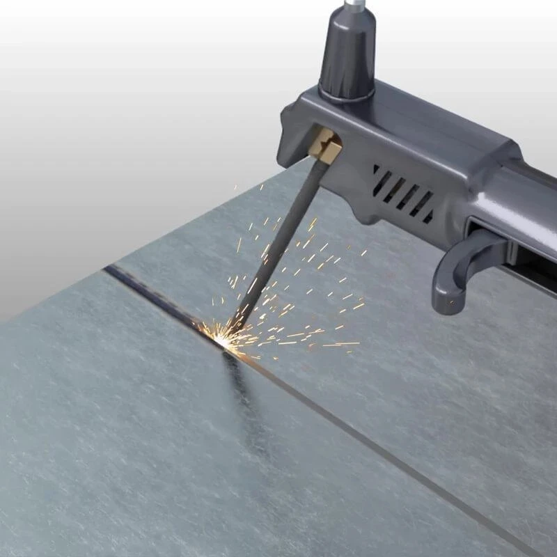 Модернизированный держатель электродов с отбойным молотком компрессионная