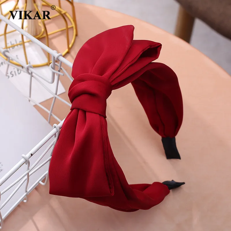 Женские обручи для волос VIKAR летние тканевые в Корейском стиле элегантный