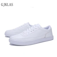 white leather sneakers fashion black sports shoes casual classic sneaker men flats new lace up mens walking shoes male sneakers
