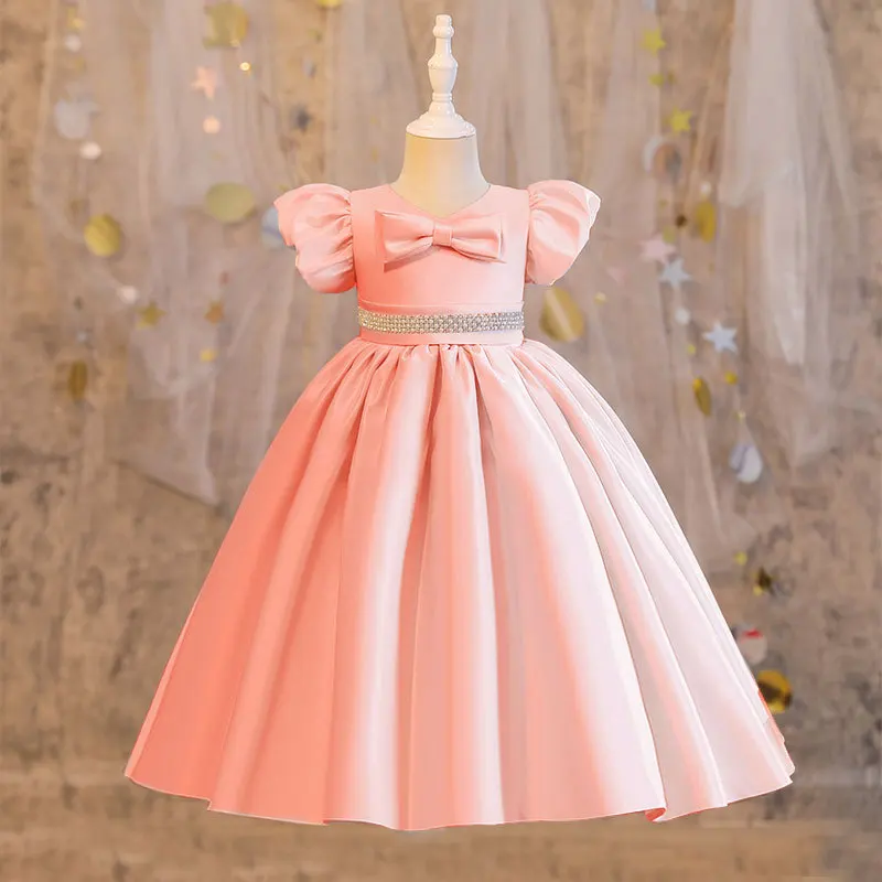 

Luxury Evening Dress Girls Long Princess Dress Fluffy Baby Girl Children Piano Birthday Party Costume Dresses For Bridesmaids 8Y