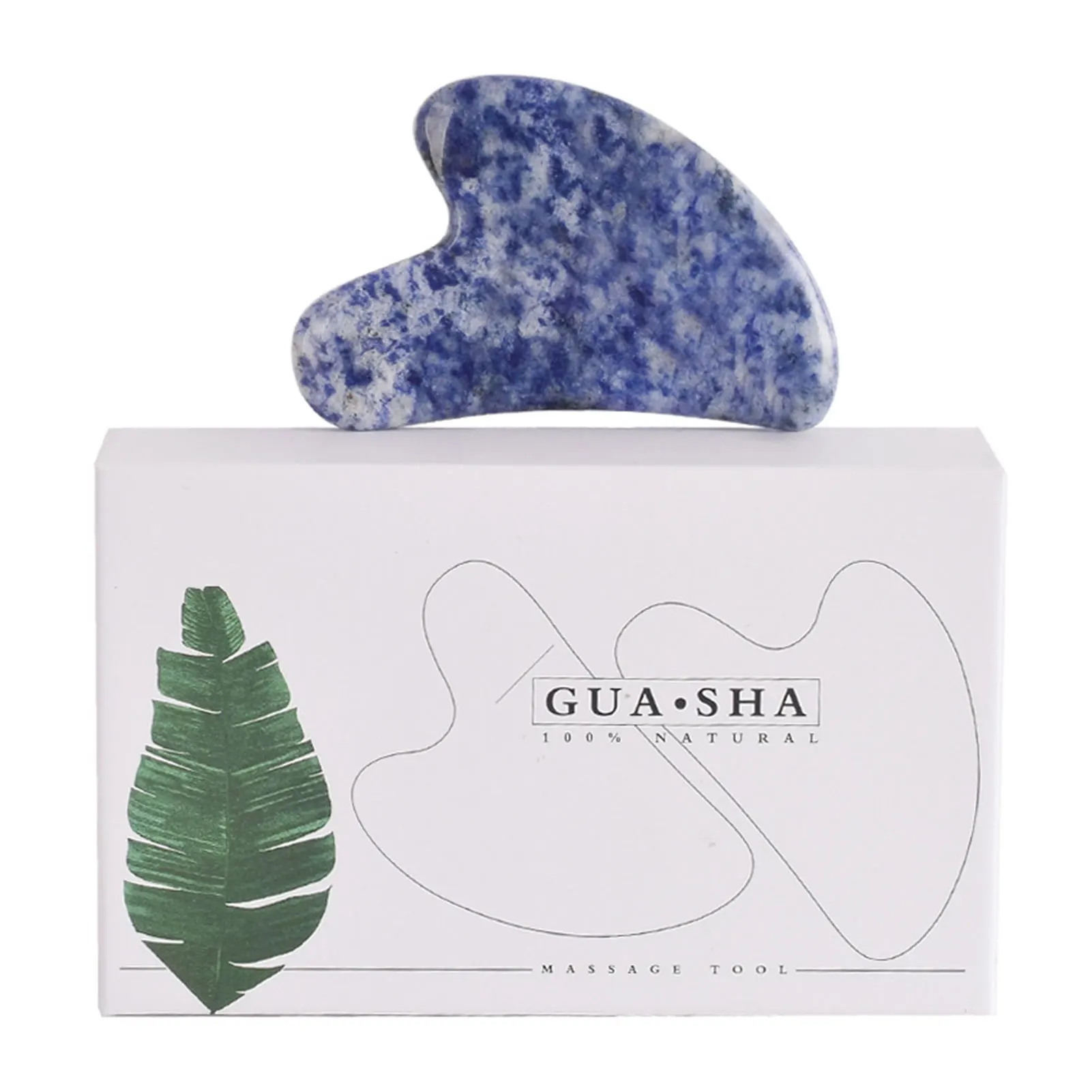 

Natural Jade Stone Gua Sha Scraper Massage Board For Face Neck Skin Lifting Slimming Guasha Board Facial Beauty Skin Care Tools