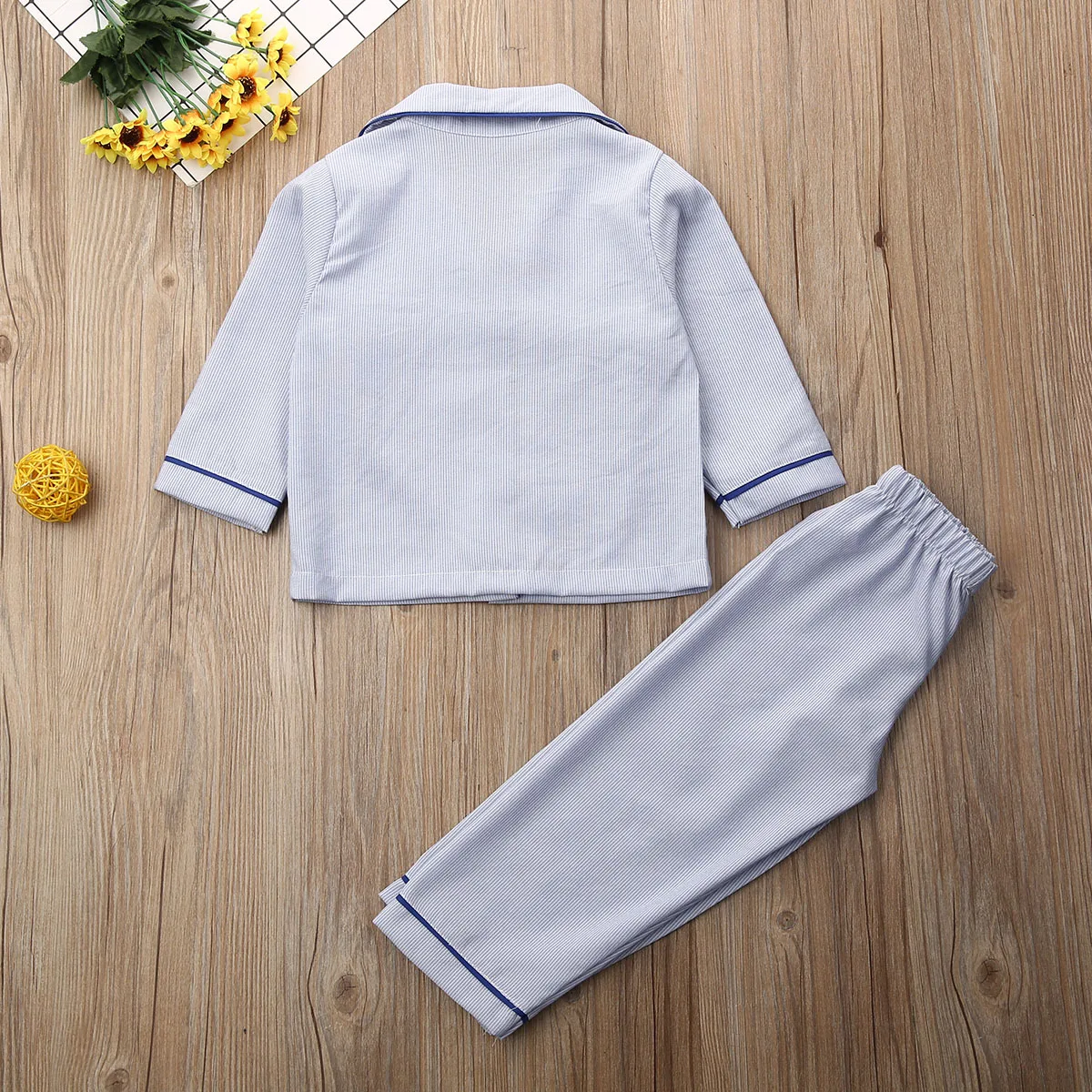 От 1 до 6 лет комплекты одежды для маленьких девочек зимние пижамы однотонные топы