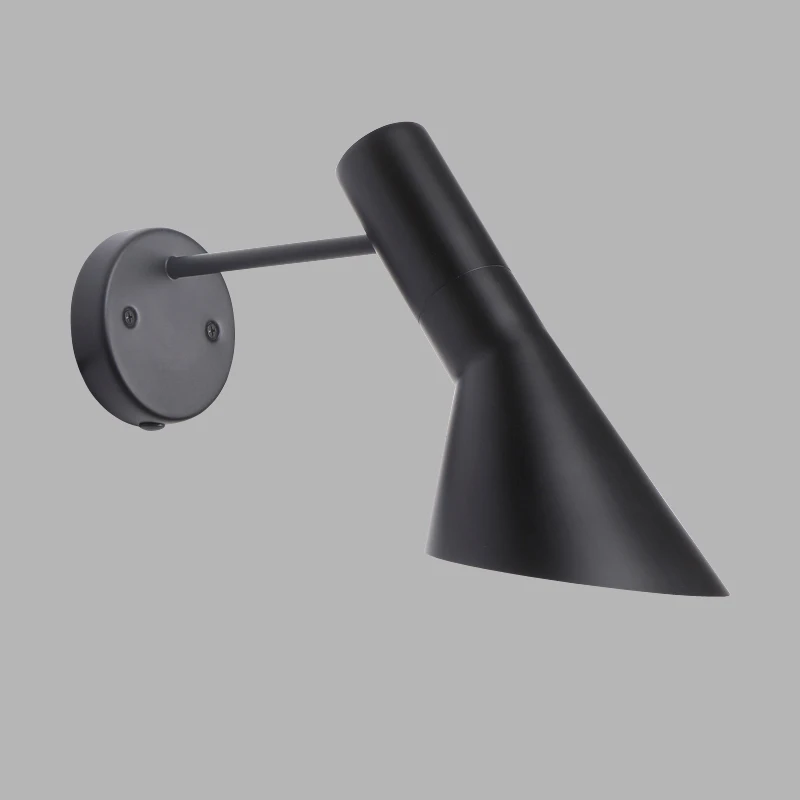 Современный светодиодный винтажный настенный светильник Arne Jacobsen деревянный как