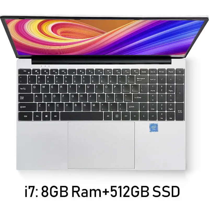 AMOUDO 15,6 дюймовый игровой ноутбук Inel Core i7-4650U 8 ГБ ОЗУ 512 ГБ SSD 1920*1080P FHD Win7/10 ультратонкий ноутбук - Цвет: i7 512GB