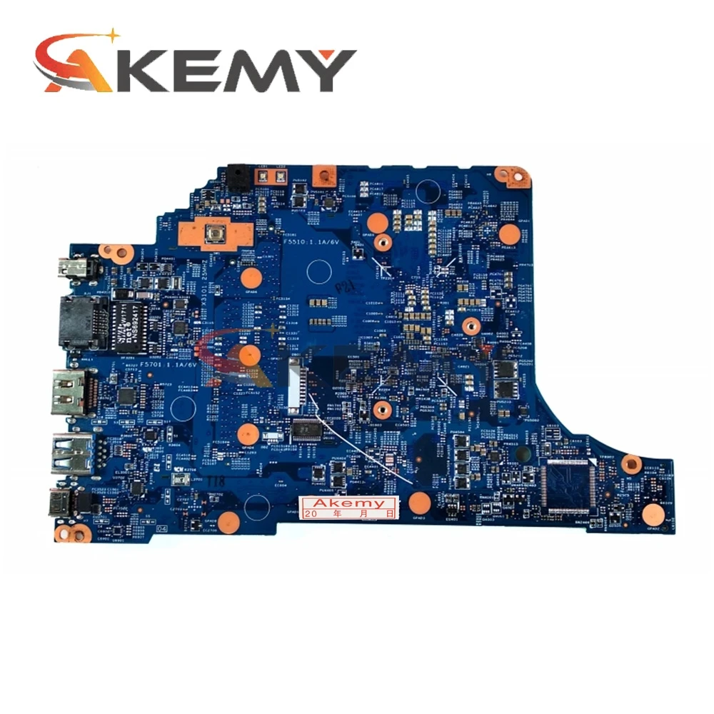 

Akemy NBG7C11001 NB.G7C11.001 For Acer aspire V3-372 V3-372T Laptop Motherboard 15208-3 448.06J04.0021 SR2EY I5-6200U CPU