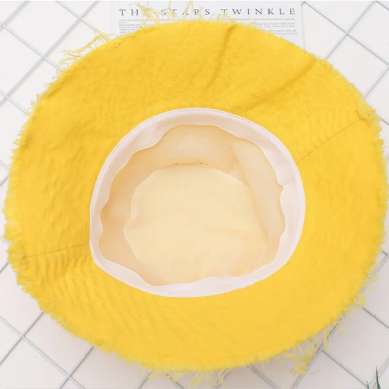 Панама женская хлопковая в стиле хип-хоп с широкими полями |